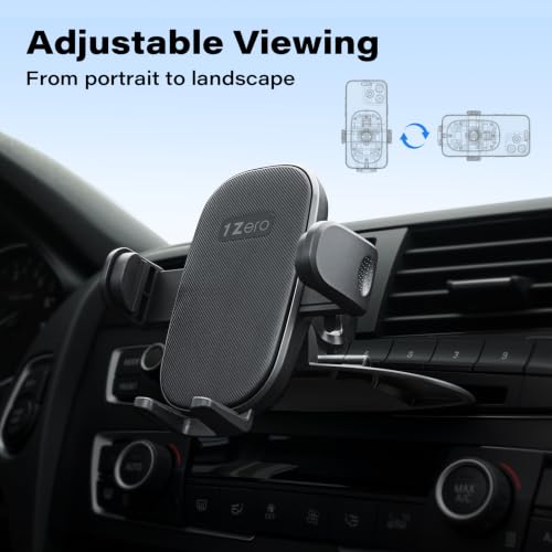 1Zero CD Phone Holder for Car, Easy One-Button Release CD Slot Phone Mount - style: Universal Clamp