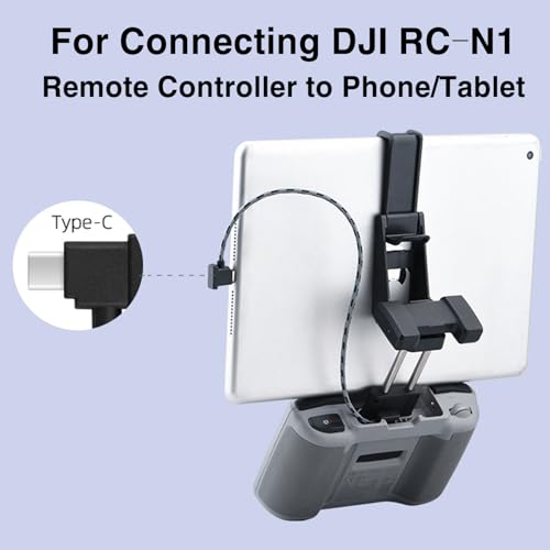 0.5FT USB C to USB C Remote Controller Cable for iPhone 17/16/15 Pro Max, DJI Mini 5/4/3 Pro, Mavic 4/3 Pro, Mini 2, Mavic Air 2/2S, RC-N1/RC 2/Pro to Tablet Cable 90 Degree OTG Data Cord Accessories - size: 0.5FT(6in), style: USB C to USB C