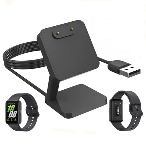 Charger Dock for Galaxy Fit 3, Magnetic Charging Stand Base with 3.3 Feet Charger Cable, Portable Charge Station Only Compatible with Galaxy Fit 3 Smartwatch