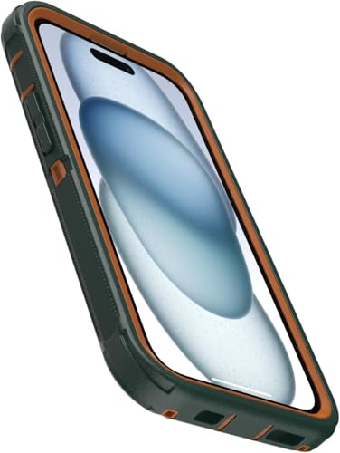 OtterBox iPhone 17e & iPhone 16e (Only) - Defender Series MagSafe Case - Green Intrigue - Built-in Magnets - Screenless - Rugged & Durable - with Port Protection - Holster Clip Included - color: Green Intrigue, style: MagSafe