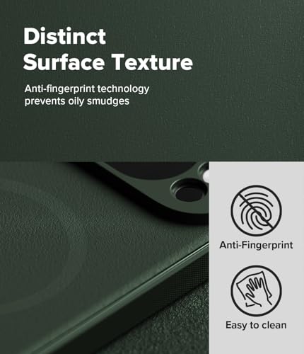 Ringke Onyx Designed for Google Pixel 10 Pro XL Case [Compatible with MagSafe and Pixelsnap] Oil & Dirt Resistant Enhanced Grip Non-Slip Texture Lightweight Cover - Magnetic Dark Green - color: Magnetic Dark Green, size: Pixel 10 Pro XL
