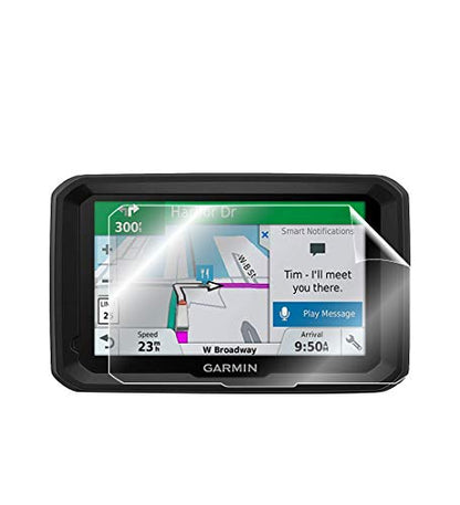 IPG for Garmin dezl 580 LMT-S 5" GPS TRUCK NAVIGATOR Screen Protector Invisible Ultra HD Clear Film Anti Scratch Skin Guard - Smooth/Self-Healing/Bubble -Free for dezl580 - size: dezl 580
