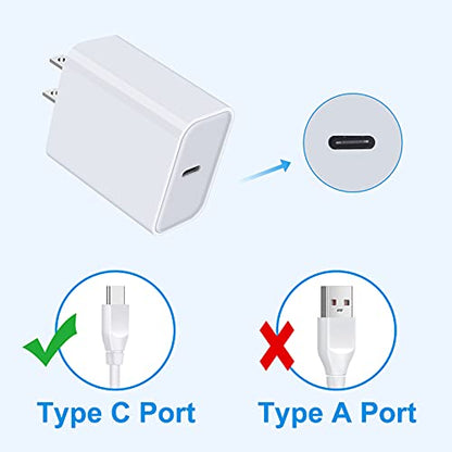 Samsung Fast Charging Block for Galaxy Z Fold 8 7 6 5 Z Flip 8 7 6 5 A17 - color: White