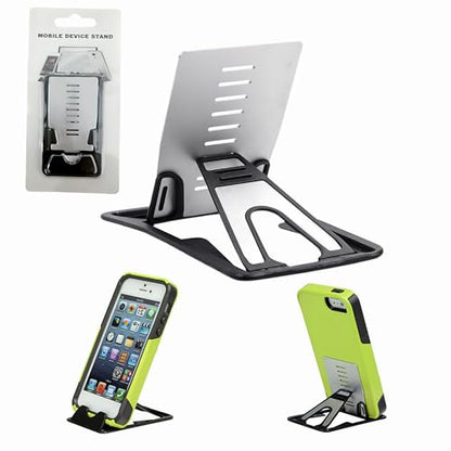 Pocket Phone Stand | Elegant Design Desktop Phone Holder Stand & Cellphone Holder for Desk | Multiple Positions Adjustable Phone Holder for Plane Travel Made from Alluminum & Plastic for Men & Women - style: D