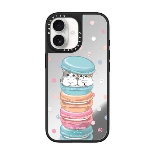 CASETiFY for iPhone 17 Case - Mirror Compatible with MagSafe | Reflective | 4.9 ft. Drop Protection | Chef's Special | Silver On Black - color: Chef's Special, size: Iphone 17 (6.3")