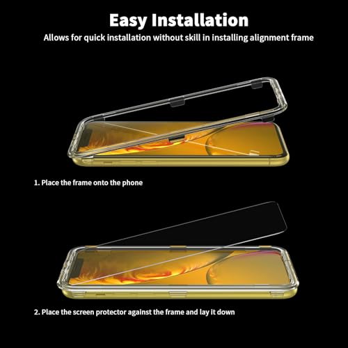 UNBREAKcable 2-Pack Screen Protector for iPhone 11/XR Tempered Glass - size: iPhone 11/XR