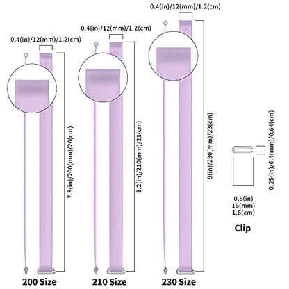 Sinjimoru C-Shaped Clip Finger Phone Grip, Silicone Strap, Lavender 200 - color: Lavender, size: 200