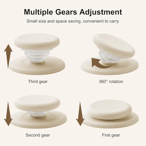 MOROCK Grip for Kindle with Kickstand and Magnetic Stand, Soft Silicone Magnetic Finger Grip for Kindle, iPhone and Smartphone, Cute Magnetic eReaders Holder, White - color: White