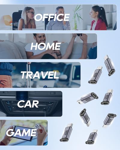 UCEC 8PCS USB Adapter Kit, USB Adapters for Multiple Devices USB C Lighting - style: 8Pack USB Adapter Kit
