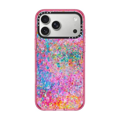 CASETiFY for iPhone 17 Pro Max Case - Impact Compatible with MagSafe | 8.2 ft. 4x Military Grade Drop Protection | My Neon Summer by Ingrid Ching | Pink - color: My Neon Summer by Ingrid Ching, size: Iphone 17 Pro Max (6.9")