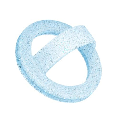 Magnetic Silicone Phone Grip Ring Holder Compatible with MagSafe Phone Case - color: Starlight Blue