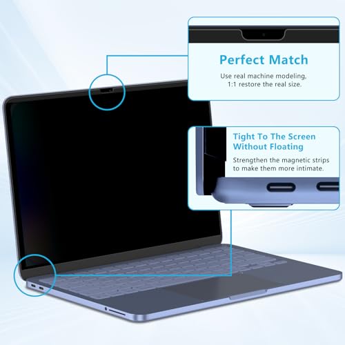Magnetic Privacy Screen Protector for MacBook Neo 13-inch (2026 A18 Pro) - size: MacBook Neo 13 inch 2026