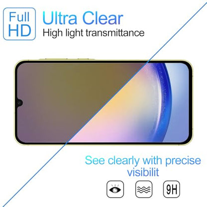 3 Pack Privacy Screen Protector for Samsung Galaxy A25 5G - color: Samsung Galaxy A25