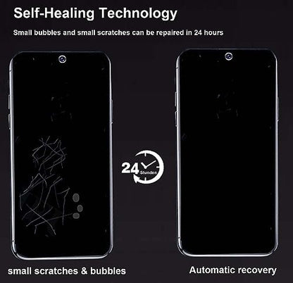 [2+2 Pack] for Samsung Galaxy S20 FE 6.5” Privacy Screen Protector [Not Glass], 2Pcs Anti-Spy Flexible TPU Hydrogel Film with 2Pcs Tempered Glass Camera Lens Protector, Case Friendly
