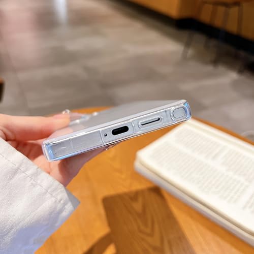 Compatible with Samsung Galaxy S25 Ultra Clear Case（Only）.Cover for S25 Ultra. Glossy Slim Thin Soft funda capa para for Galaxy S25 Ultra 6.9 inch.Not MagSafe (Clear) - color: Clear