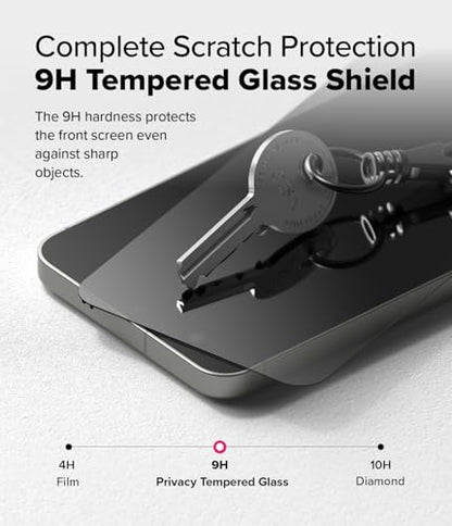 Ringke for Samsung Galaxy S25 Plus / S24 Plus Screen Protector [Privacy] - size: Galaxy S25 Plus / S24 Plus