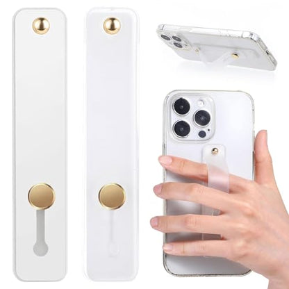2PCS Phone Grip Finger Holder Loopy Phone Case Phone Grips for Back of Phone Universal Portable Phone Strap for Most Smartphones