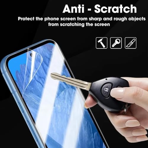 [2 Pack] Hydrogel Screen Protector for Google Pixel 10 Pro XL, Upgraded Non-breakable Flexible TPU Flexible Protective Film [Bubble Free] [High Sensitivity][Anti-Scratch] (Non-Tempered Glass)