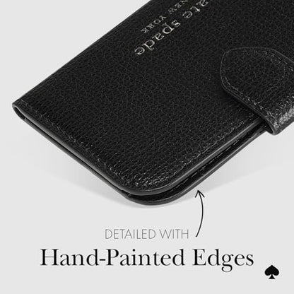 kate spade new york Morgan Magnetic Card Holder/Wallet - Midnight Black - color: Morgan - Midnight Black