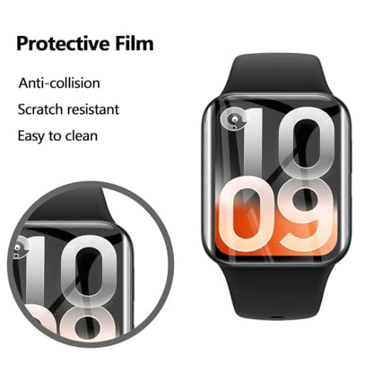 Anoowkoa 4 Pack for Xiaomi Band 10 Pro/Mi Band 9 Pro Screen Protectors - color: Xiaomi Band 10 Pro/Mi Band 9 Pro