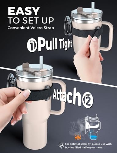Stanley Cup Magsafe Phone Holder, Magnetic Mount for 30-120mm Water Bottle