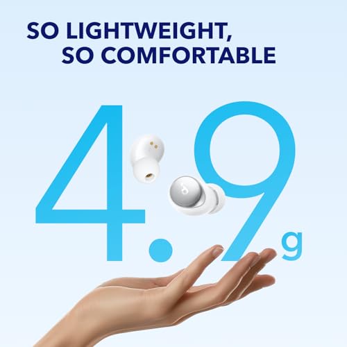Soundcore by Anker Space A40 Adaptive Active Noise Cancelling Earbuds - color: White