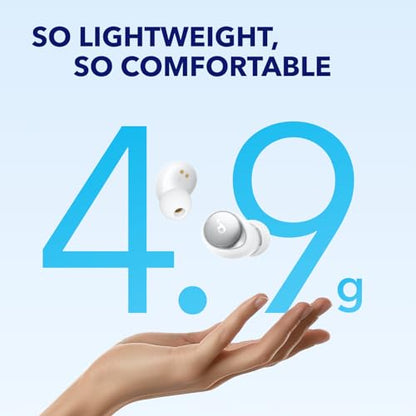 Soundcore by Anker Space A40 Adaptive Active Noise Cancelling Earbuds - color: White