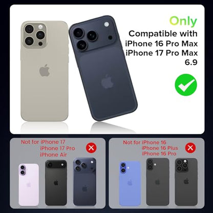 Ruky for 2 Pack iPhone 16 Pro Max / 17 Pro Max Screen Protector, Easy Installation with Pull Strip Alignment Frame, Bubble-Free, 9H+ Hardness Tempered Glass Film for 17 Pro Max / 16 Pro Max 6.9 inch - size: iPhone 16 Pro Max / iPhone 17 Pro Max