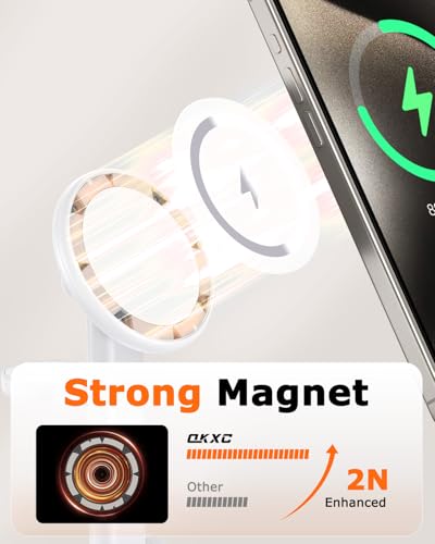 Magnetic Wireless Charger Mag-Safe 3 in 1 Charging Station Foldable