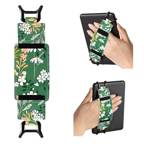CoBak Secure Hand Strap for Ebook Reader - Versatile and Lightweight - color: Floral Harmony-1 Pack