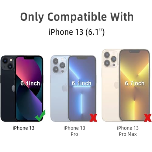 3 Pack Anti-Blue Light Screen Protector for iPhone 13 - size: iPhone 13