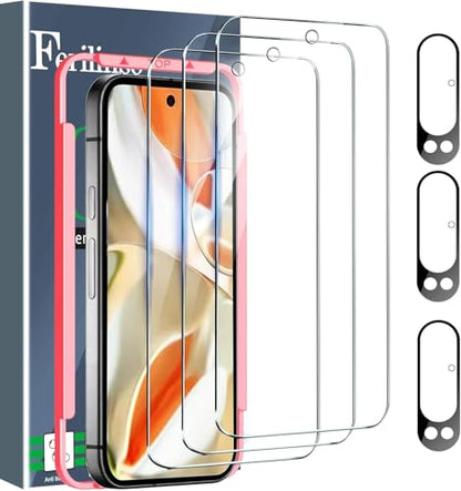Ferilinso Screen Protector for Google Pixel 9 Pro, Tempered Glass Back - size: Google Pixel 9 Pro