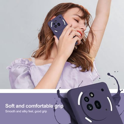 Silicone Case for Nothing Phone 3A Pro, Deep Purple - color: Deep Purple, size: Nothing Phone 3A Pro