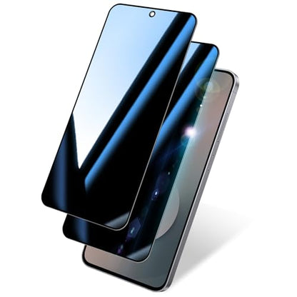 2 Pack Privacy Screen Protector for Samsung Galaxy S25 FE | |Tempered Glass, Anti-Scratch, 9H Hardness & Easy Installation