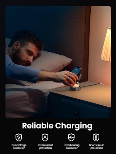 UGREEN MagFlow 2-in-1 Foldable Magnetic Wireless Charging Station