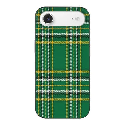 Irish National TartanAnti-Yellowing Soft TPU Phone Case for iPhone 17, Shockproof and Scratch-Resistant Case - color: black-style-66