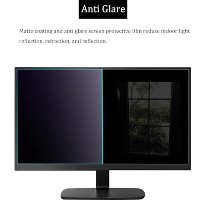 2 Pack 27" Anti Glare Screen Protector for 27-inch 16:9 Widescreen Desktop PC LED Monitor, 27-inch Sceptre/LG/Dell/HP/Acer/ViewSonic/ASUS/Aoc/Samsung Widescreen Monitor Matte Screen Protector - size: 27 inch 16:9 Aspect Ratio