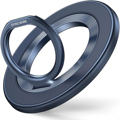 SYNCWIRE for MagSafe Phone Grip, Magnetic Phone Ring Holder - color: Titanium Blue