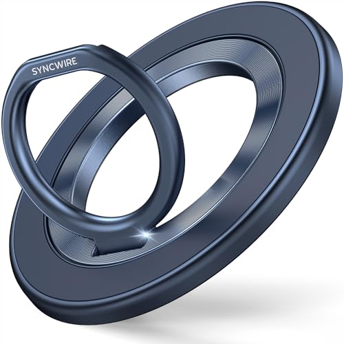 SYNCWIRE for MagSafe Phone Grip, Magnetic Phone Ring Holder - color: Titanium Blue
