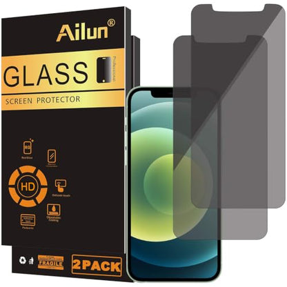 Ailun 2 Pack Privacy Screen Protector for iPhone 12 / iPhone 12 Pro 2020 - size: 12/12 Pro 6.1 inches
