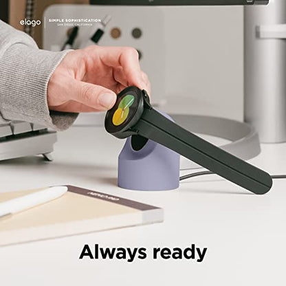 elago GW2 Charging Stand for Samsung Galaxy Watch Series - color: Lavender Grey