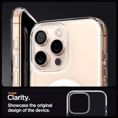 Spigen for iPhone 16 Pro Case, Ultra Hybrid MagFit [Anti-Yellowing] [Compatible with Magsafe] - Clear - color: Clear, size: iPhone 16 Pro