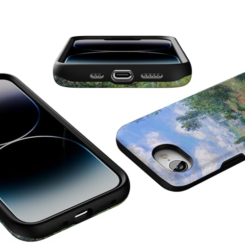 Casely iPhone 16e Case | Monet's View | The Met Museum | Bold Protective Design | Compatible with MagSafe - color: Monet's View | The Met Museum
