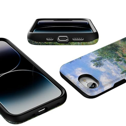 Casely iPhone 16e Case | Monet's View | The Met Museum | Bold Protective Design | Compatible with MagSafe - color: Monet's View | The Met Museum