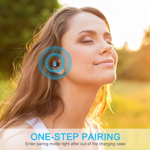 Ordtop Wireless Earbuds, 140Hrs Playtime Ear Buds 2026 New Bluetooth 5.3 Headphones 6D Stereo Bass with ENC Clear Call, IPX7 Waterproof Earphones for Sports/Working, in Ear Headphones for Android/iOS