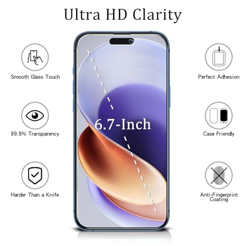 MAYtobe 2PCS Matte Privacy Screen Protector for iPhone 15 Pro Max, 15 Plus - size: iPhone 15 Pro Max, 15 Plus