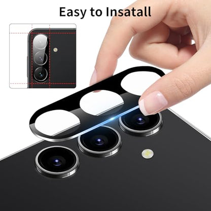 3 Pack Camera Lens Protector for Samsung Galaxy A16, Tempered Glass Camera Protector Lens Cover, Ultra HD, 9H Hardness, Anti-Scratch, Case Friendly, Easy to Install [No Affect on Night Shots] - size: for Samsung Galaxy A16