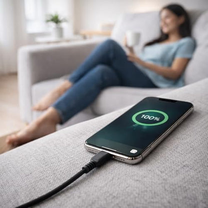 USB-A to USB-C Cable 5 Pack – 3A Fast Charging (QC 3.0), Mixed Length 3.3/6.6/10 ft, Nylon Braided, Compatible with iPhone 15/16/17, Galaxy S24/S23, Pixel & USB-C Devices - size: 5-Pack - Mix Length Set