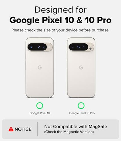 Ringke for Google Pixel 10/10 Pro Case [Fusion Matte Clear] | Oil & Dirt Resistant, Anti-Fingerprint Technology Prevents Oily Smudges, Frosted Coating Feels Velvety Soft - size: Pixel 10 / Pixel 10 Pro