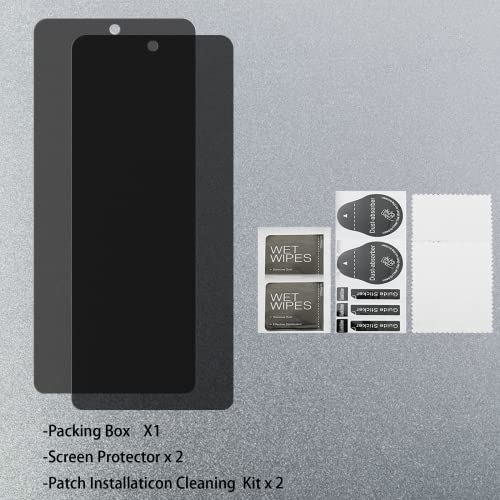 2 Pack Privacy Screen Protector for Motorola Moto G Stylus 5G 2022 - color: [Privacy]-Moto G Stylus 5G 2022